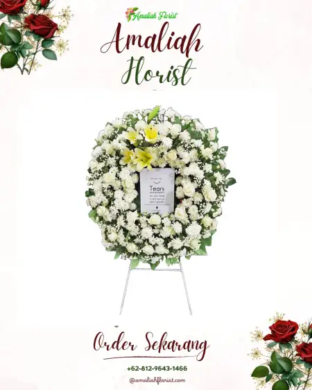 Krans Bunga Duka Bandar Kasih